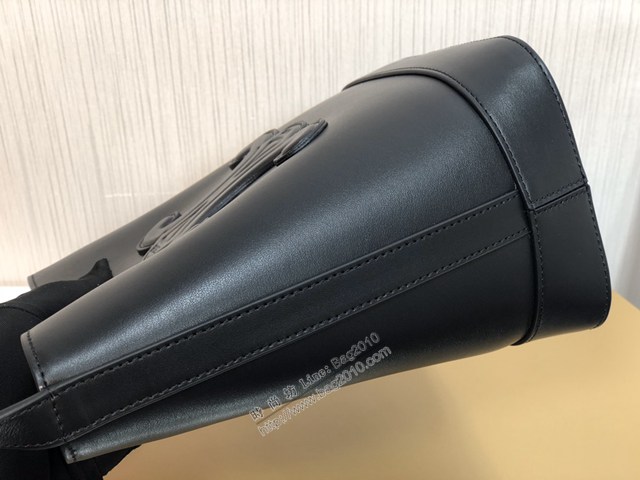 Celine專櫃2023s春夏新品CUIR TRIOMPHE小號繡花光滑牛皮水桶包 賽琳百搭斜挎肩背女包 sldj2434